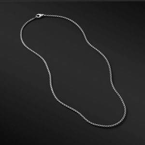 David Yurman - BOX CHAIN NECKLACE IN STERLING SILVER